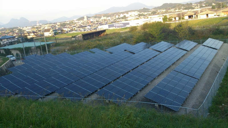 産業用太陽光システム165kw